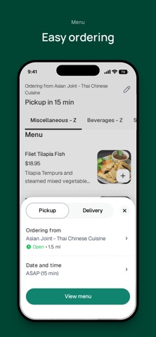 Asian Joint - Thai Chinese iPhone screenshot