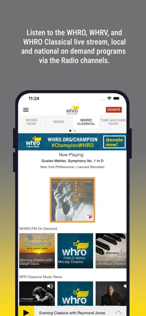 WHRO Public Media App screenshot 4
