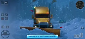 Heavy Excavator Snow Plow Sim screenshot #5 for iPhone