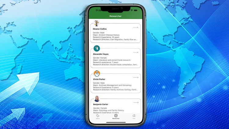 Genealogy research expertise