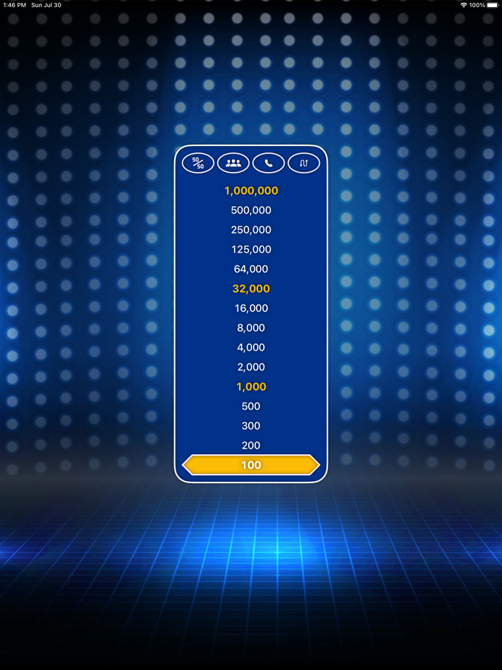 #4. من سيربح المليون (iOS) 由: Hmeedo Dhabry