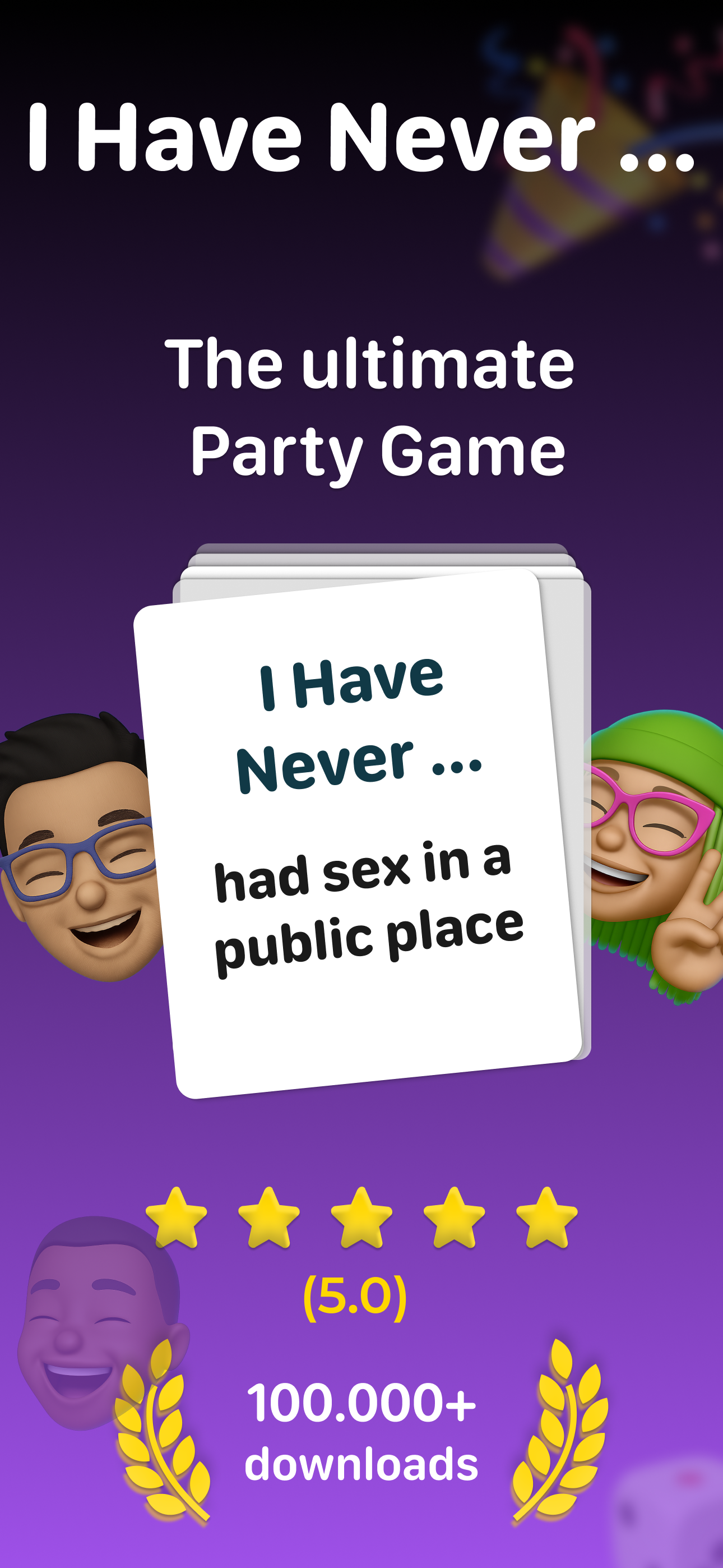 I Have Never: Dirty Party Game