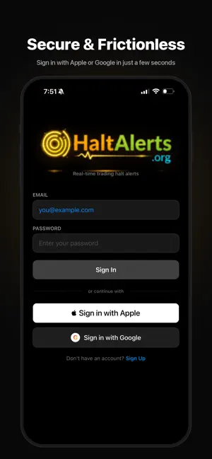 HaltAlerts screenshot 1