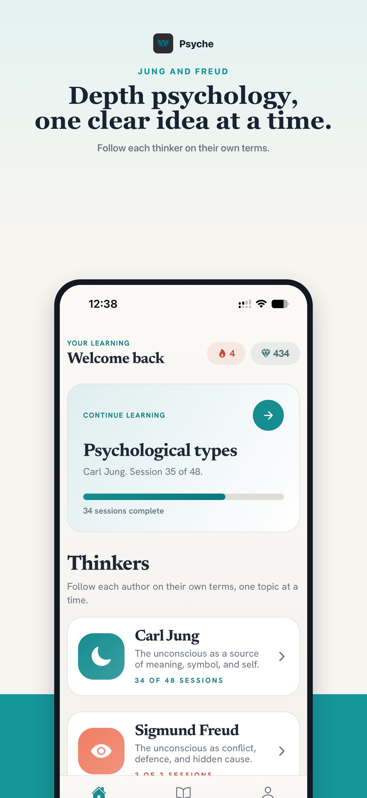 Screenshot 1 of Psyche: Jung & Freud