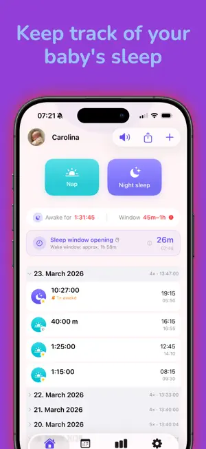 My Baby Sleep Log screenshot 4