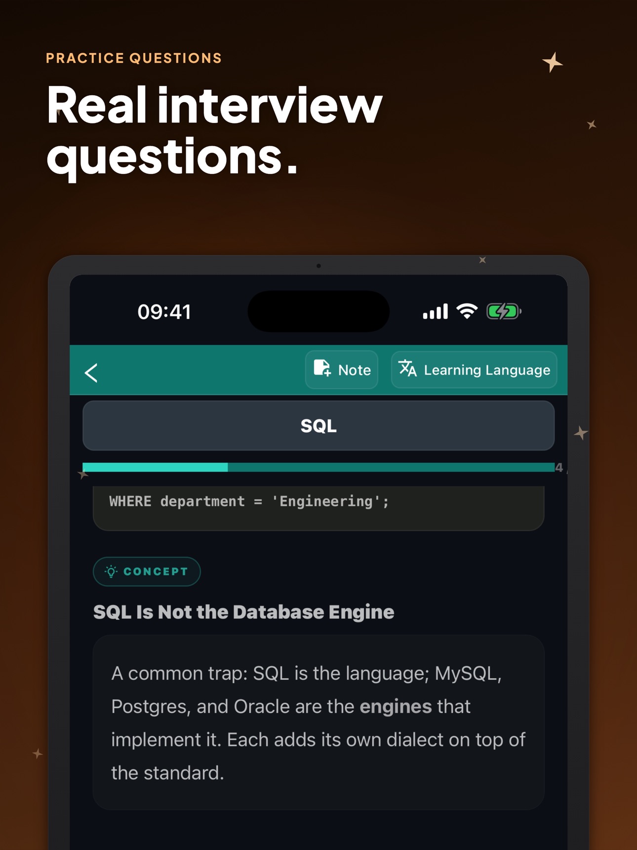 Screenshot 8 of Job Interview Prep & Coding