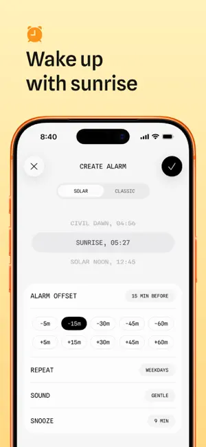 Zenrise: Sunrise Alarm screenshot 2
