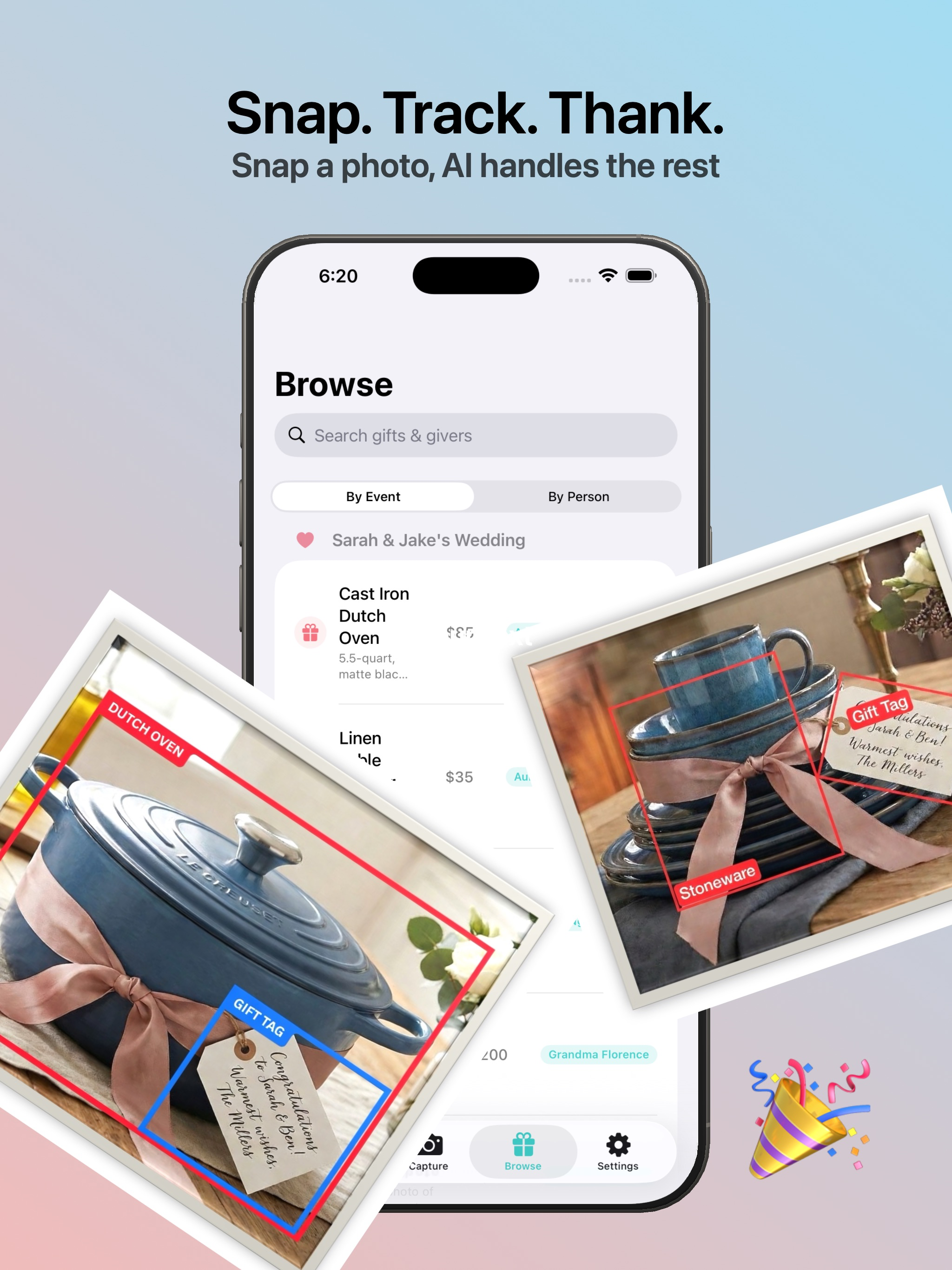 WrapSheet – Gift Tracker