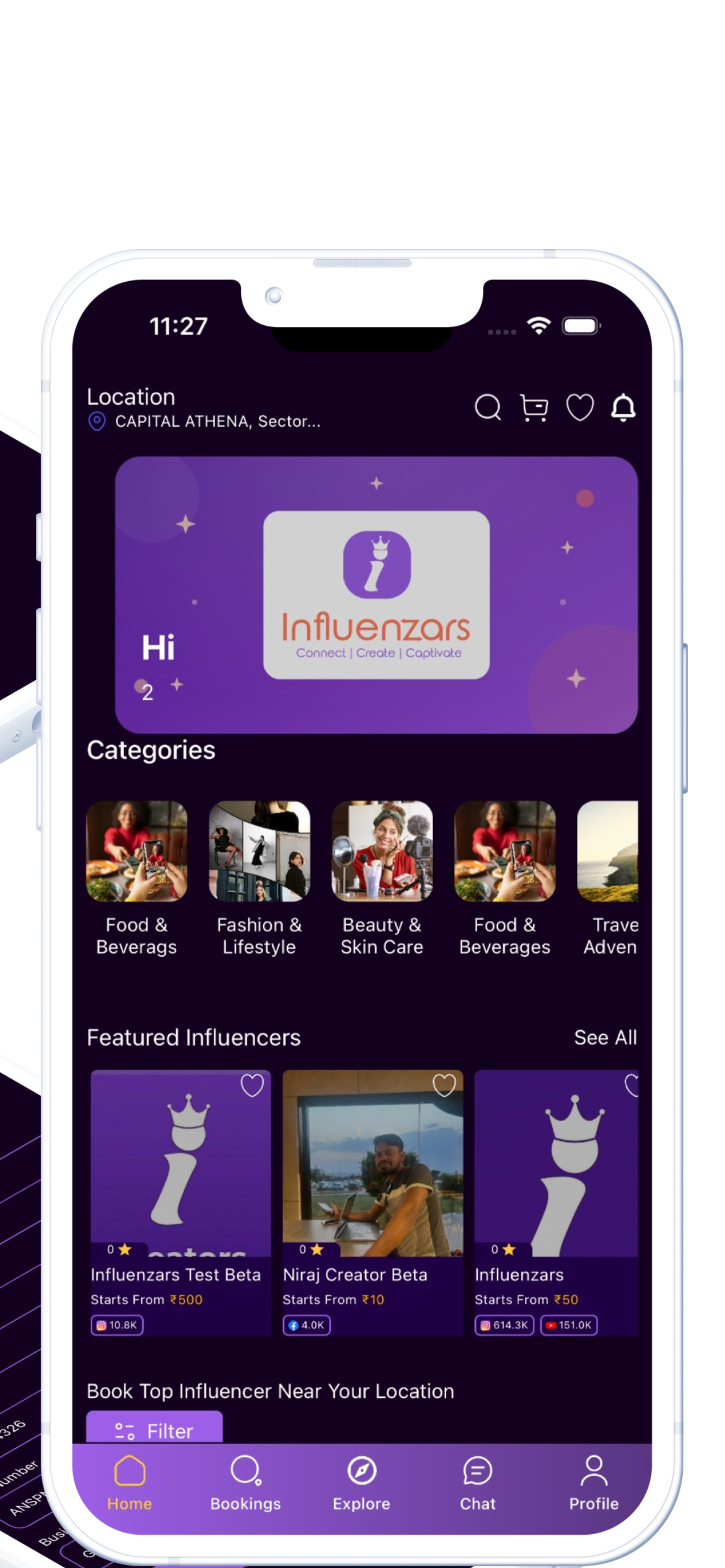 influenzar_customer screenshot 3