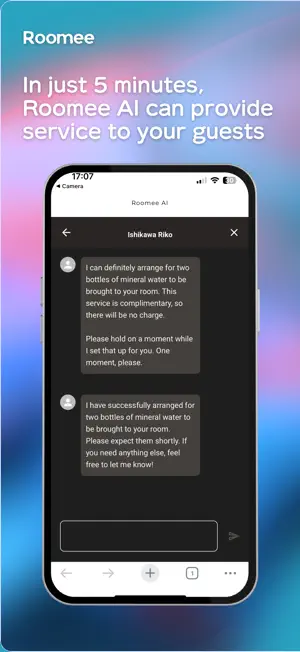 Roomee - Hospitality AI screenshot 4