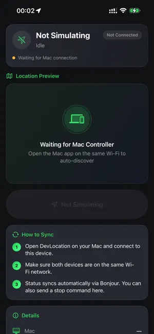 DevLocation screenshot 2