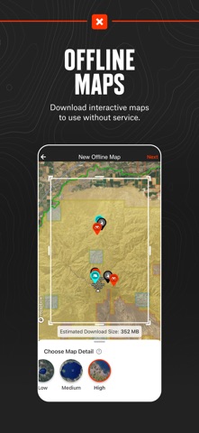 onX Hunt: GPS Hunting Maps App Store preview screenshot 9