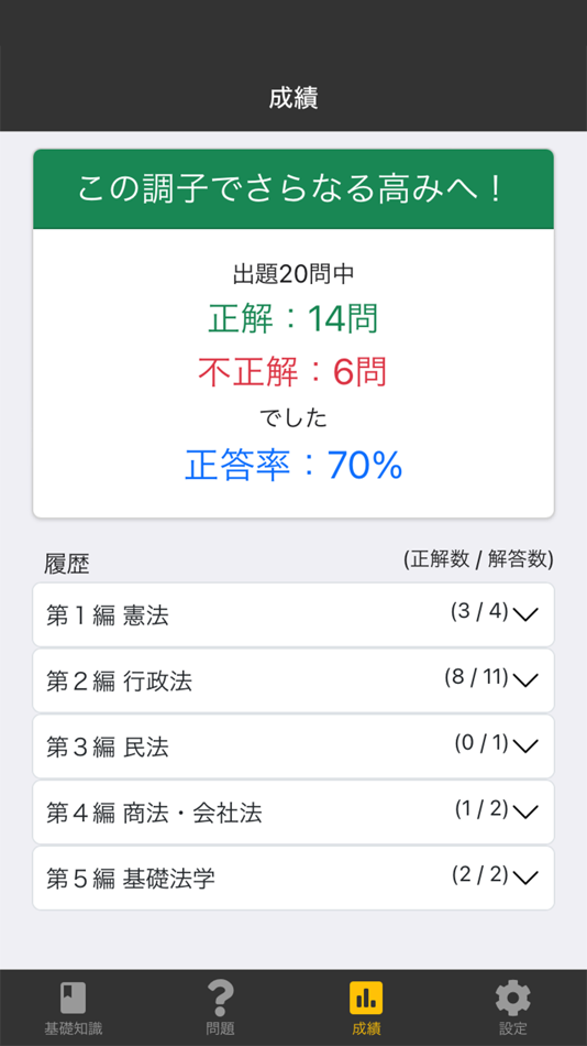 #8. 行政書士 2025 法令科目 〔資格試験対策アプリ〕 (iOS) 由: 三省堂