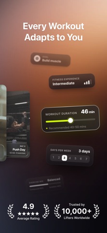 Nudges Me: Adaptive Workout Screenshot 2 of 9