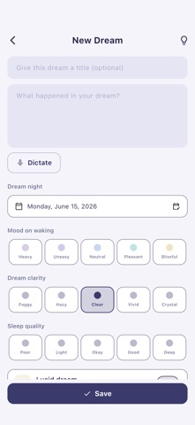 Somnova: Dream Journal Screenshot 5 of 5