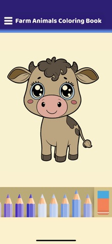 Farm Animals Coloring Book screenshot