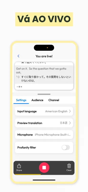 Live Translator: Hope screenshot 5 of 8