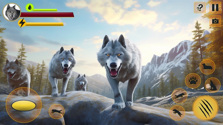 Wild Animal: Wolf Simulator 3d