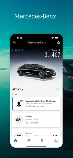 Screenshot von Mercedes-Benz Eco Coach auf dem iPhone 1