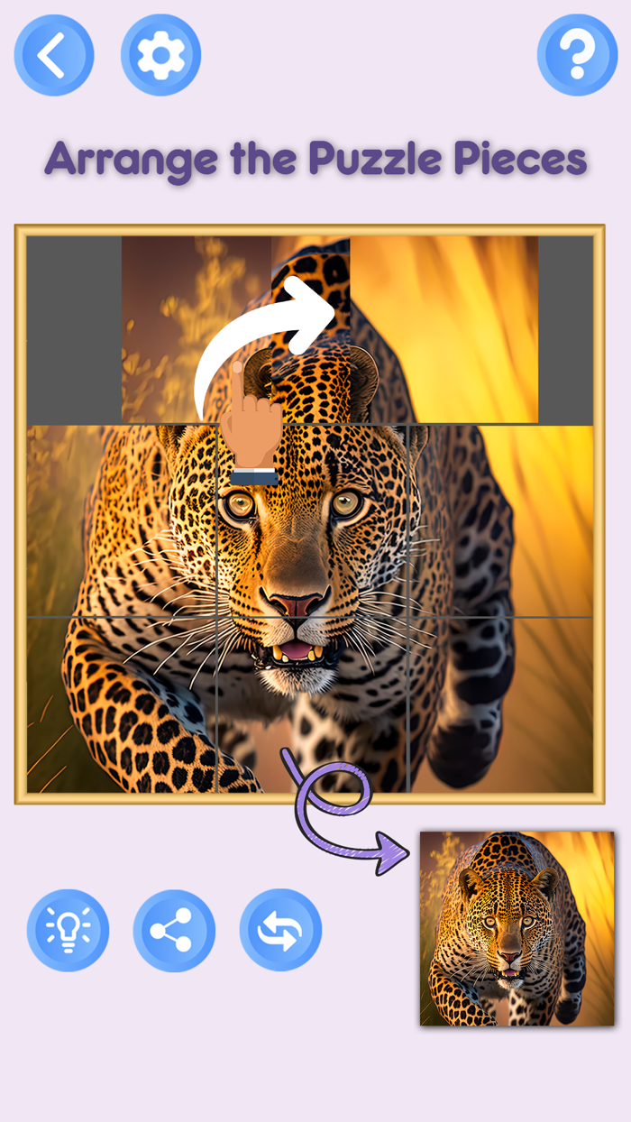 Pic Puzz-Image Sliding Puzzle