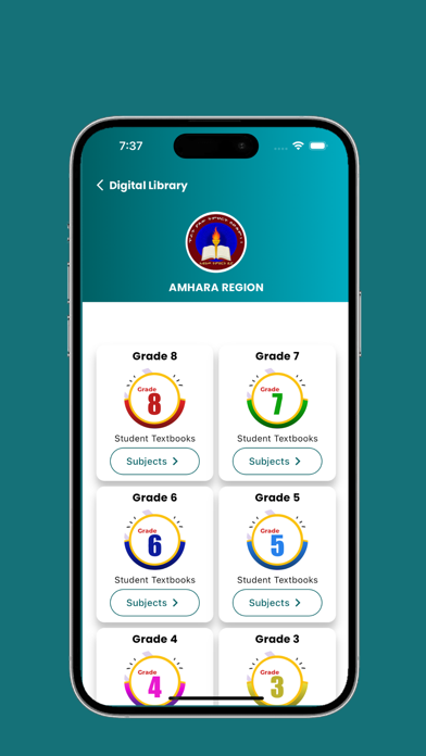 Ethio Digital Library Screenshot