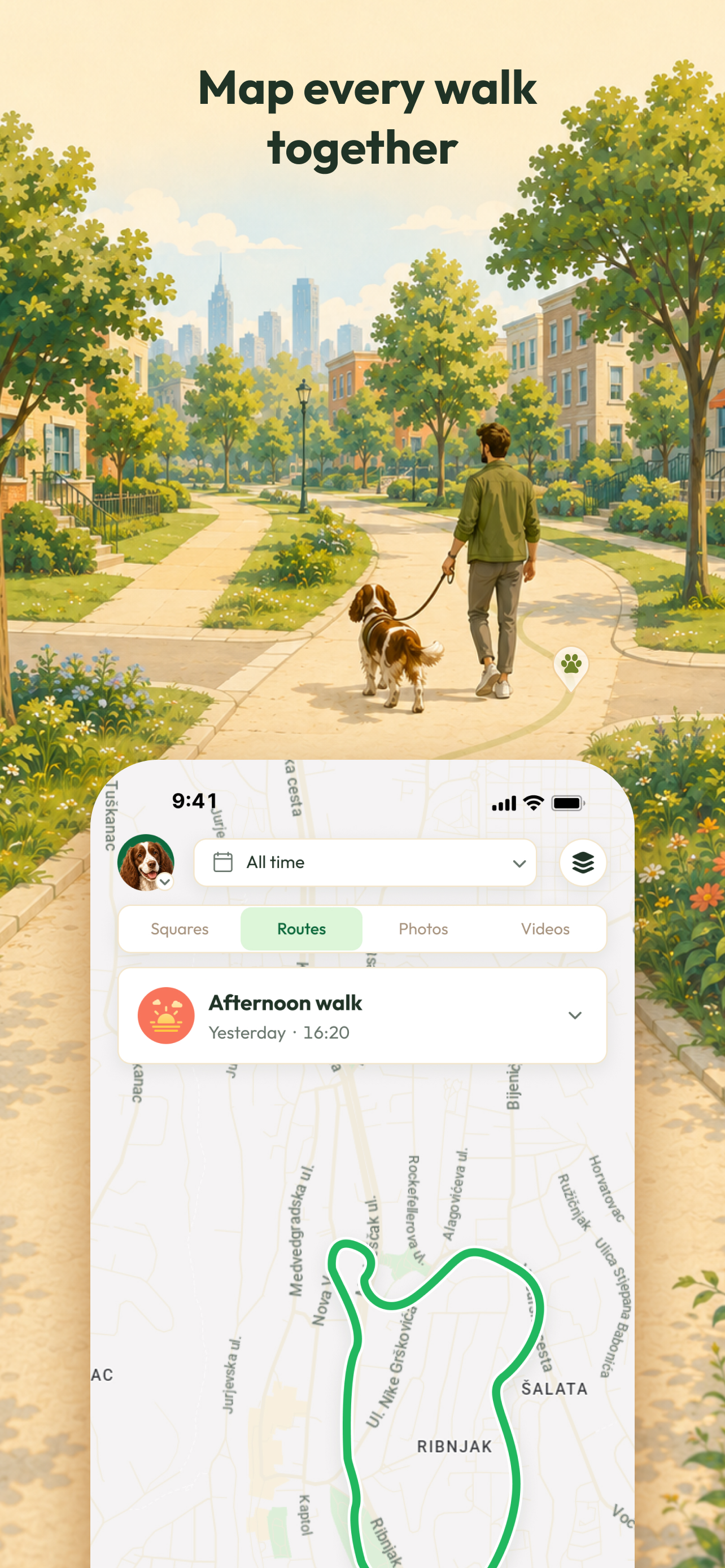 PeeMap: Dog Walk Tracker screenshot 2