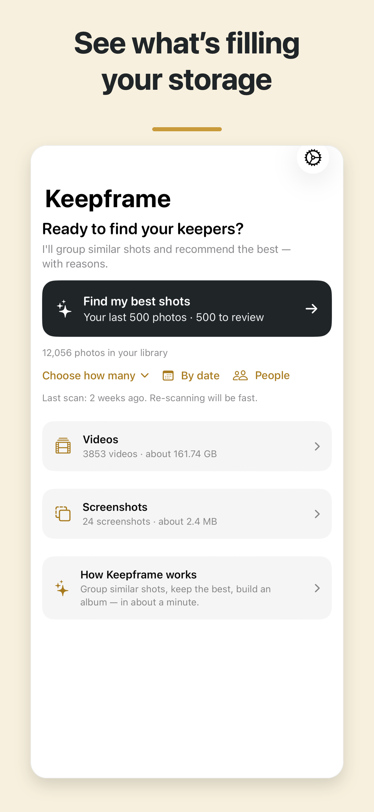 Keepframe: Photo Cleaner screenshot 4