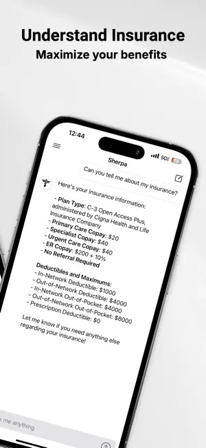 Sherpa – Health Care Navigator screenshot 2