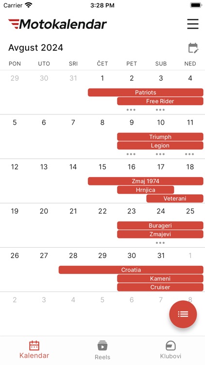 Moto Kalendar