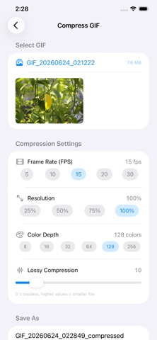 Simple GIF Creator screenshot
