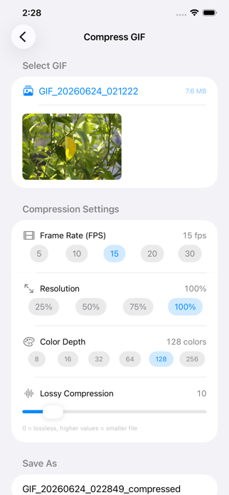 Simple GIF Creator Screenshot 3 of 4