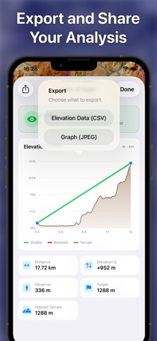 Terrain Elevation Profile Screenshot 5 of 5