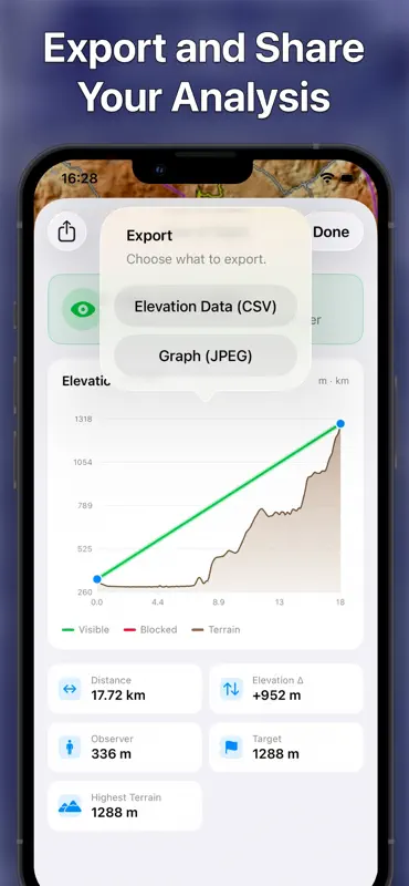 Terrain Elevation Profile screenshot 5 of 5