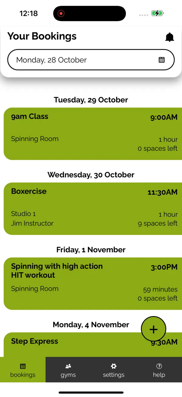 Screenshot #2 pour GymSync