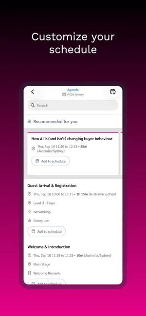 impact.com iPX Events screenshot 1