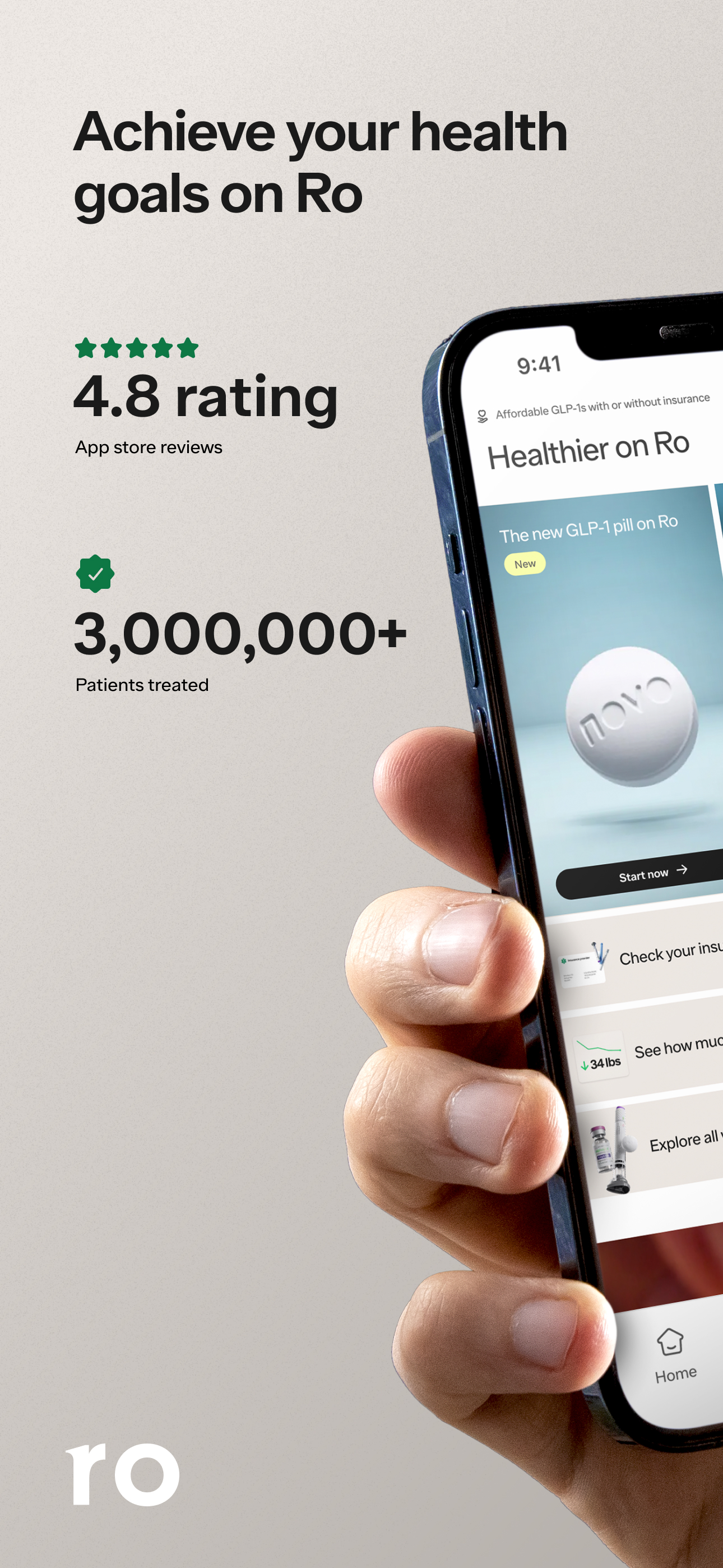 Ro: Online Healthcare