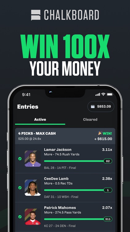 Chalkboard Fantasy Sports