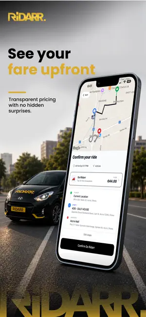 Ridarr - Request a ride screenshot 3