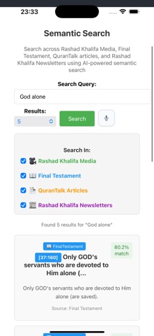 QuranCompare Screenshot 6 of 8