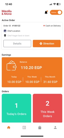 Meals & More Delivery iPhone screenshot