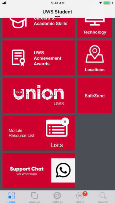 App screenshot