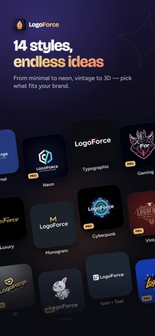 LogoForce - Logo Maker Studio Screenshot 3 of 5