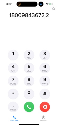 DTMF Dialer Tool Screenshot 1 of 3