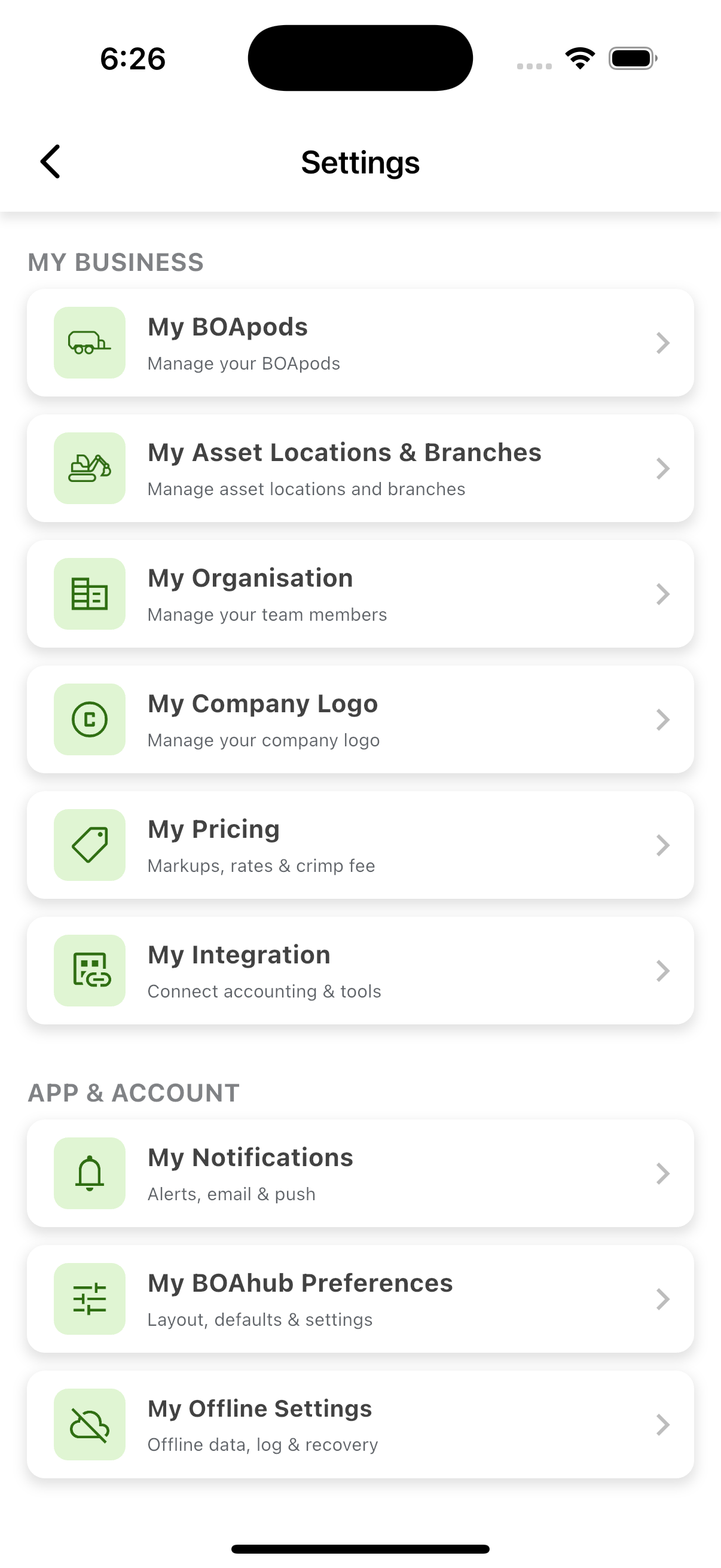 BOAhub: BOA Hose Job App screenshot 3