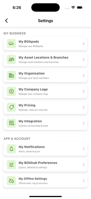 BOAhub: BOA Hose Job App screenshot 3