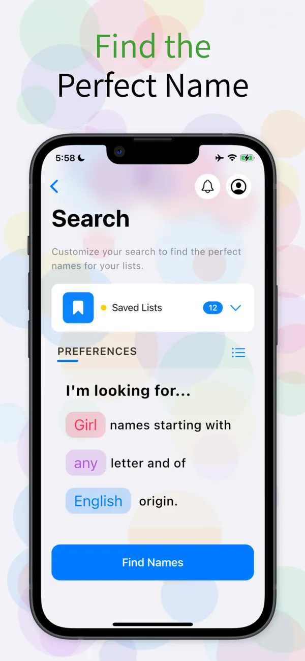 Screenshot #3 pour Baby Names with AI