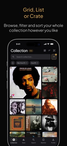 Groovv - Vinyl Collection iPhone screenshot