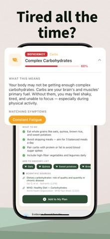 Nutrient Deficiencies Checker screenshot