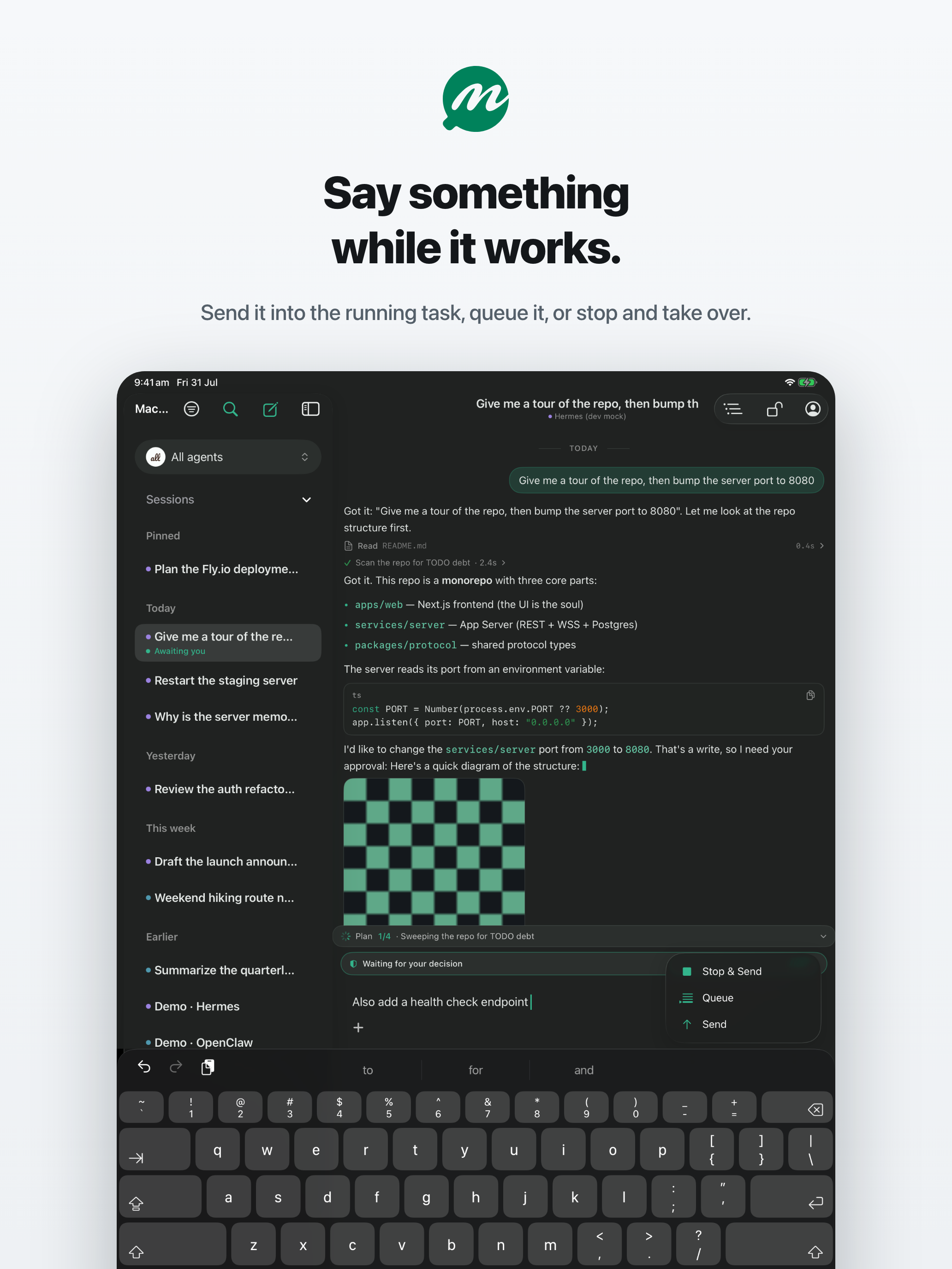 Macchiato - Chat with Agents screenshot 7