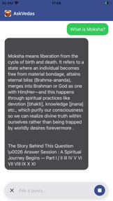 AskVedas screenshot